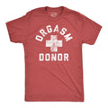 Mens Funny T Shirts Orgasm Donor Sarcastic Graphic Novelty Tee For Men Mens Funny T Shirts Cool Tees Soft Stylish Casual...