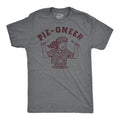 Mens Funny T Shirts Pie Oneer Sarcastic Pies Graphic Novelty Food Tee for Men Mens Funny T Shirts Cool Tees Soft Stylish...