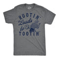 Mens Funny T Shirts Rootin Leads to Tootin Sarcastic Farting Joke Tee for Men Mens Funny T Shirts Cool Tees Soft Stylish...