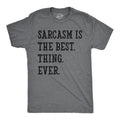 Mens Funny T Shirts Sarcasm Is The Best Thing Ever Sarcastic Novelty Tee For Men Mens Funny T Shirts Cool Tees Soft...