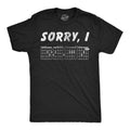 Mens Funny T Shirts Sorry I D G A F Guitar Chords Sarcastic Music Joke Graphic Tee For Men Mens Funny T Shirts Cool Tees...