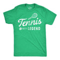 Mens Funny T Shirts Tennis Lengend Sarcastic Sports Graphic Tee For Men Mens Funny T Shirts Cool Tees Soft Stylish Casual...