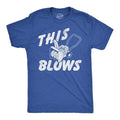 Mens Funny T Shirts This Blows Sarcastic Snowblower Graphic Novelty Tee For Men Mens Funny T Shirts Cool Tees Soft...