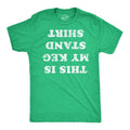 Mens Funny T Shirts This Is My Keg Stand Shirt Sarcastic St Patricks Day Graphic Novelty Tee For Men Mens Funny T Shirts...