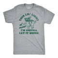 Mens Funny T Shirts This Lil Light Of Mine Im Gonna Let It Shine Sarcastic Dumpster Graphic Tee for Men Mens Funny T...