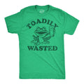 Mens Funny T Shirts Toadily Wasted Sarcastic Drinking Graphic Tee For Men Mens Funny T Shirts Cool Tees Soft Stylish...