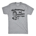 Mens Funny T Shirts Undiagnosed But Something Aint Right Sarcastic Graphic Novelty Tee for Men Mens Funny T Shirts Cool...