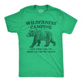Mens Funny T Shirts Wilderness Camping Sarcastic Nature Graphic Novelty Tee For Men Mens Funny T Shirts Cool Tees Soft...