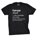 Mens Funpa Definition T shirt Funny Grandpa Gift Fathers Day Papa Graphic Tee Mens Funny T Shirts Cool Tees Soft Stylish...