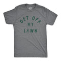 Mens Get Off My Lawn T Shirt Funny Sarcastic Mowed Yard Warning Joke Novelty Tee for Guys Mens Funny T Shirts Cool Tees...