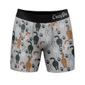 Mens Guess What Cat Butt Boxers Funny Sarcastic Kitten Butts Joke Saying Novelty Underwear for Guys Funny Graphic Boxers...