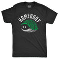 Mens Homebody T Shirt Funny Introverted Turtle Shell Joke Tee for Guys Mens Funny T Shirts Cool Tees Soft Stylish Casual...