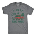 Mens I Just Cut A Big One T Shirt Funny Xmas Tree Fart Joke Tee For Guys Mens Funny T Shirts Cool Tees Soft Stylish...