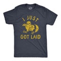 Mens I Just Got Laid T Shirt Funny Chicken Egg Baby Chick Joke Tee For Guys Hoodie, Sweatshirt | GrindPrints.com