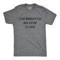 Mens I Like Margaritas And Maybe 3 People T Shirt Funny Tee Mens Funny T Shirts Cool Tees Soft Stylish Casual Menswear...