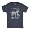 Mens I Love My Kid T Shirt Funny Baby Goat Parenting Joke Tee For Guys Hoodie, Sweatshirt | GrindPrints.com