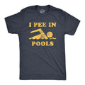 Mens I Pee In Pools T Shirt Funny Sarcastic Summer Swimmer Novelty Tee Mens Funny T Shirts Cool Tees Soft Stylish Casual...