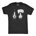 Mens I Think You're Overreacting T Shirt Funny Science Experiment Lab Nerdy Graphic Tee Mens Funny T Shirts Cool Tees...