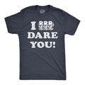 Mens I Triple Dog Dare You T Shirt Funny Puppy Pet Lovers Joke Tee For Guys Mens Funny T Shirts Cool Tees Soft Stylish...