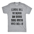 Mens If You Can Read This Drag Me Back In The Boat Funny Boating T shirt Mens Funny T Shirts Cool Tees Soft Stylish...