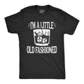 Mens Im A Little Old Fashioned T Shirt Funny Cocktail Tee Mens Funny T Shirts Cool Tees Soft Stylish Casual Menswear...