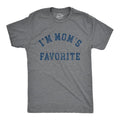 Mens Im Moms Favorite T Shirt Funny Family Sibling Children Joke Tee for Guys Mens Funny T Shirts Cool Tees Soft Stylish...