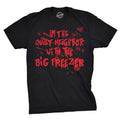 Mens Im The Quiet Neighbor With The Big Freezer T Shirt Funny Halloween Tee Mens Funny T Shirts Cool Tees Soft Stylish...