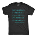 Intelligence Is Ability Adapt Change Funny Stephen Hawking Quote Novelty Funny Cool Soft Casual Menswear Funny Teacher Short Sleeve Novelty Black T-Shirts, Hoodie, Sweatshirt