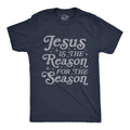 Mens Jesus Is The Reason for The Season T Shirt Cute Christmas Graphic Novelty Tee Mens Funny T Shirts Cool Tees Soft...