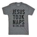 Mens Jesus Took Naps T shirt Funny Novelty Christian Religion Faith Graphic Tee Mens Funny T Shirts Cool Tees Soft...