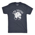 Lab Tested Funny Pet Puppy Labrador Retriever Joke Guys Funny Cool Soft Casual Menswear Sarcastic Funny Dog Short Sleeve Novelty Navy LAB T-Shirts, Hoodie, Sweatshirt