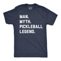 Mens Man Myth Pickleball Legend T Shirt Funny Legendary Pickle Ball Player Tee For Guys Mens Funny T Shirts Cool Tees...