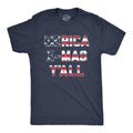 Mens Merica X-Mas Y'All T Shirt Funny Merry Christmas USA America Patriotic Holiday Tee Mens Funny T Shirts Cool Tees...