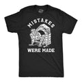 Mens Mistakes Were Made T Shirt Funny Sarcastic In The Dog House Joke Tee For Guys Mens Funny T Shirts Cool Slimming Tees...
