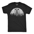 Mens Moon UFO Funny T Shirts Alien Spaceship Graphic Tee For Men Mens Funny T Shirts Cool Tees Soft Stylish Casual...