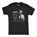Mens My Coffee and I Are Having A Moment T Shirt Funny Skeleton Halloween Graphic Tee Mens Funny T Shirts Cool Tees Soft...