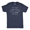Mens Not That Athletic Club T Shirt Funny Out Of Shape Unfit Joke Tee For Guys Mens Funny T Shirts Cool Tees Soft Stylish...