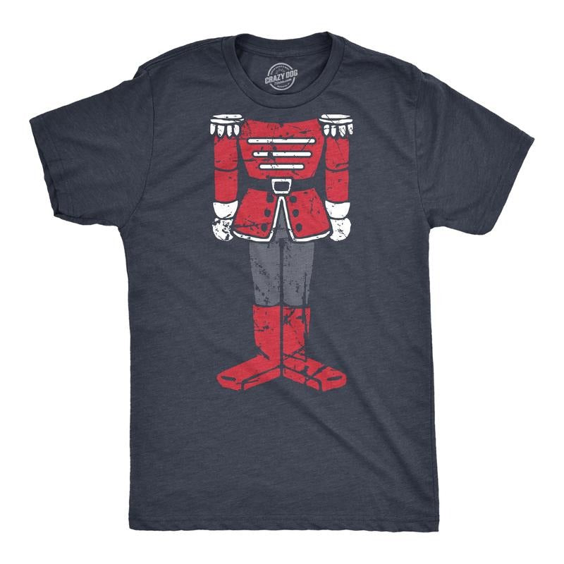 Nutcracker Body Funny Xmas Party Figurine Doll Guys Funny Cool Soft Casual Menswear Novelty Guys Navy T-Shirts, Hoodie, Sweatshirt