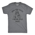 Mens OMG You Guys I Never Said That T Shirt Funny Jesus Religious Christian Joke Tee for Guys Mens Funny T Shirts Cool...