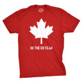 Mens On The Eh Team Canada T Shirt Funny Novelty Sarcasm Canadian Gift Cool Mens Funny T Shirts Cool Tees Soft Stylish...