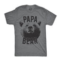 Mens Papa Bear T shirt Funny Fathers Day Idea for Dad Papa Hilarious Husband Mens Funny T Shirts Cool Tees Soft Stylish...