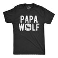 Mens Papa Wolf T Shirt Funny Camping Pack Fathers Day Graphic Novelty Tee Mens Funny T Shirts Cool Tees Soft Stylish...