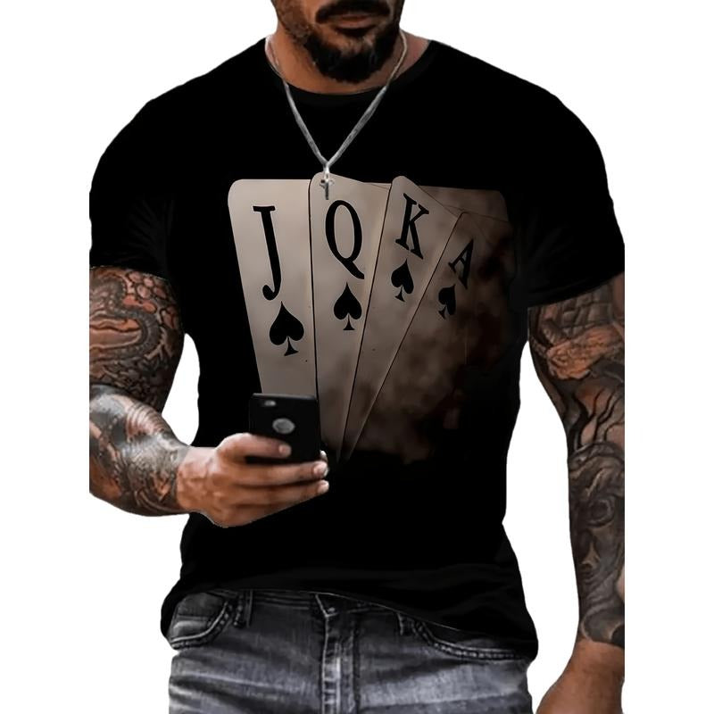 Poker Casual Comfortable Slightly Elastic Fit Round Neck Summer & Autumn Durable Seasonal Made Usa T-Shirts, Hoodie, Sweatshirt