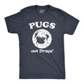 Mens Pugs Not Drugs T shirt Pug Face Funny T shirts Dogs Humor Novelty Tees Mens Funny T Shirts Cool Tees Soft Stylish...