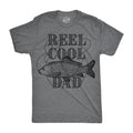 Mens Reel Cool Dad T shirt Funny Fathers Day Fishing Gift for Husband Fisherman Mens Funny T Shirts Cool Tees Soft...