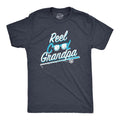 Mens Reel Cool Grandpa T Shirt Funny Sarcastic Fishing Joke Pole Tee For Guys Mens Funny T Shirts Cool Tees Soft Stylish...