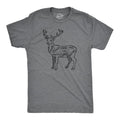 Mens Reindeer Meat Cuts T Shirt Funny Xmas Deer Hunter Butcher Joke Tee For Guys Mens Funny T Shirts Cool Tees Soft...