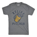 Mens Relief Pitcher T Shirt Funny Sarcastic Beer Lovers Drinking Joke Novelty Tee for Guys Mens Funny T Shirts Cool Tees...