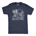 Retro Smoky Mountains Funny Camping Vintage Guys Funny Cool Soft Casual Menswear Vintage Funny Camping Short Sleeve Novelty Navy T-Shirts, Hoodie, Sweatshirt