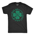 Mens Rub Me For Luck T Shirt Funny Saint Patricks Day Cool Shamrock St Patty Tee Hoodie, Sweatshirt | GrindPrints.com